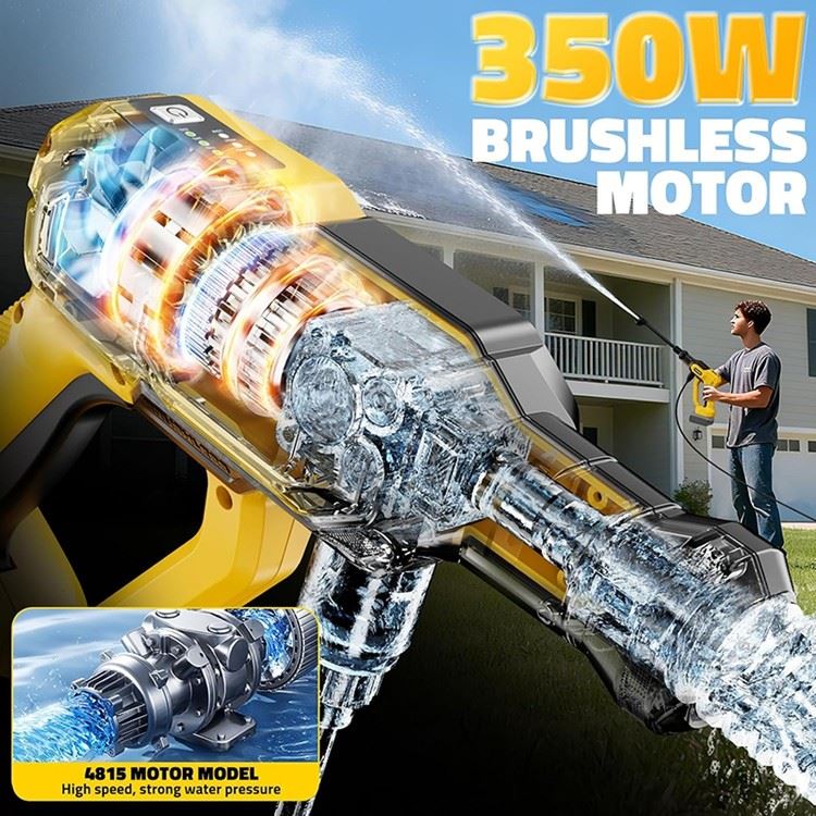 high power brushless pressure washer