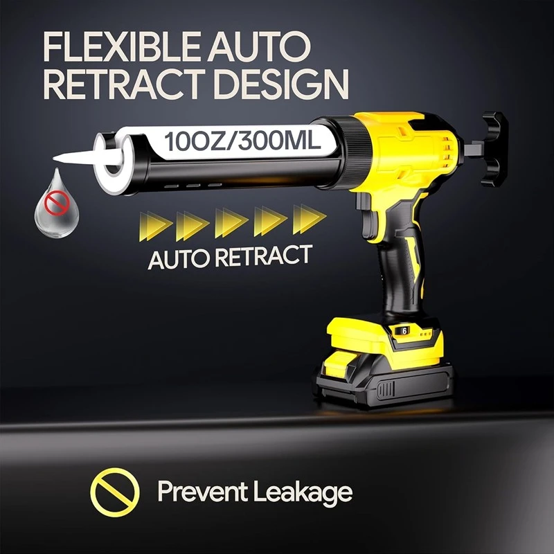 10oz 6 Speed Electric Caulking Gun For Window suppliers