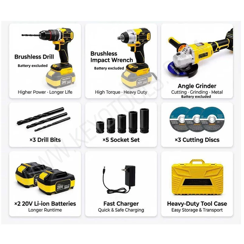 Accessories of Power Tool Kit