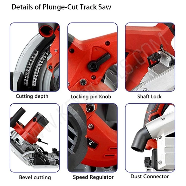 6 Speed DIY Woodworking Plunge Saw factory