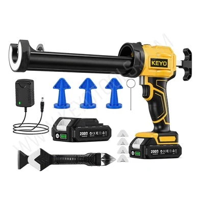 21v 2.0A Four Speed Battery Powered Caulking Gun