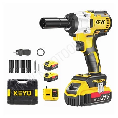 Brushless Motor Automotive Impact Wrench Kit