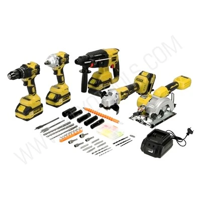 Lithium Battery Home Tool Set for Household Repair