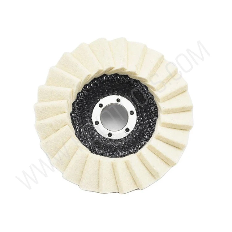flet polishing wheel for angle grinder